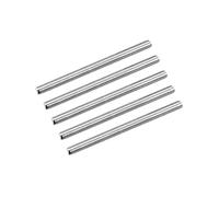 sourcing map Tige Filetée M5 x 70mm Acier Inoxydable 304, 0.8mm de Pas Filetage Droite 5Pcs Tiges Entièrement Fileté pour Projets de Bricolage