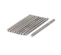 sourcing map Tige Filetée M5x70mm acier inoxydable 304 entièrement filetée tige goujons 10pcs