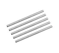 sourcing map Tige Filetée M5 x 90mm Acier Inoxydable 304, 0.8mm de Pas Filetage Droite 15Pcs Tiges Entièrement Fileté pour Projets de Bricolage