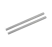 sourcing map Tige Filetée M6 x 120mm Acier Inoxydable 304, 1mm de Pas Filetage Droite 2Pcs Tiges Entièrement Fileté pour Projets de Bricolage