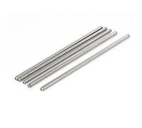 sourcing map Tige Filetée M6x180mm Acier inox 304 tige entièrement filetée 5Pcs Argenté