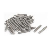 sourcing map Tige Filetée M6 x 40mm Acier Inoxydable 304, 50Pcs Tiges Entièrement Fileté pour Projets de Bricolage