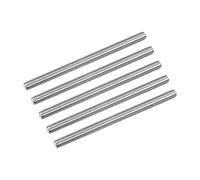 sourcing map Tige Filetée M6 x 90mm Acier Inoxydable 304, 1mm de Pas Filetage Droite 5Pcs Tiges Entièrement Fileté pour Projets de Bricolage