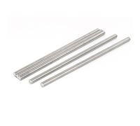 sourcing map Tige Filetée M6x160mm Acier Inoxydable 304 entièrement filetée tige goujons 5pcs