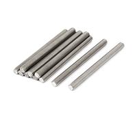 sourcing map Tige Filetée M8 x 100mm Acier Inoxydable 304, 10Pcs Tiges Entièrement Fileté pour Projets de Bricolage