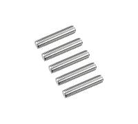 sourcing map Tige Filetée M8 x 35mm Acier Inoxydable 304, 1.25mm de Pas Filetage Droite 5Pcs Tiges Entièrement Fileté pour Projets de Bricolage