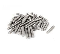 sourcing map Tige Filetée M8 x 40mm Acier Inoxydable 304, 50Pcs Tiges Entièrement Fileté pour Projets de Bricolage