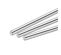 sourcing map Tiges Acier Inox 304 Rond Barre 3.5mm Diamètre 100mm Longueur pour Divers Arbre Bricolage Artisanat Modèle Voiture Avion Paquet de 10