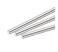 sourcing map Tiges Acier Inox 304 Rond Barre 3.5mm Diamètre 300mm Longueur pour Divers Arbre Bricolage Artisanat Modèle Voiture Avion Paquet de 5