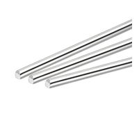 sourcing map Tiges Acier Inox 304 Rond Barre 3mm Diamètre 200mm Longueur pour Divers Arbre Bricolage Artisanat Modèle Voiture Avion Paquet de 20