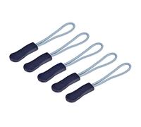 sourcing map Tirettes de Fermeture éclair Tirette de Fermeture à glissière pour Sacs à Main Sacs Sacs à Dos Bleu Marine Bleu Clair 20Pcs