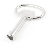 SOURCING MAP Tiroir Cabinet Sécurité 9 x 8 mm Triangle Clé 68mm Longueur