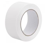 sourcing map Tissu Reliure Réparation Bande Rouleau 50mm x 45 mètres 5.3 Mil Blanc