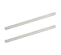 sourcing map Titane Rond Tige, Semi-dur TC4 Titane Alliage, Rond Barre Tige, pour Main Outils, Avion Essieu, Bricolage Artisanat, 5,5 x 100mm Paquet de 2