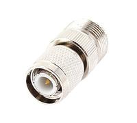 sourcing map TNC mâle UHF Femelle Jack M/F Type Droit connecteur coaxial Adaptateur RF