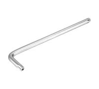 sourcing map Torx inviolables longue touche étoile peu L-forme clé T30 nickelé