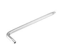 sourcing map Torx inviolables longue touche étoile peu L-forme clé T40 nickelé