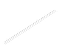 sourcing map Transparent Rigide Tube 5mm(3/16") ID x 6mm(1/4") OD x 1Pieds Longueur Rond Plastique Polycarbonate Tube