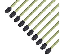 sourcing map Tube antenne RC Capuchon RC Bateau Vert Plastique 10Pcs