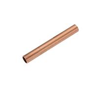 sourcing map Tube Cuivre Rond 13mm Diamètre Externe, 11mm Diamètre Intérieur, 1mm Paroi Épaisseur 10cm Longueur Droit Tuyau