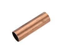 sourcing map Tube Cuivre Rond 30mm Diamètre Externe, 28mm Diamètre Intérieur, 1mm Paroi Épaisseur 10cm Longueur Droit Tuyau
