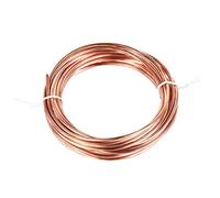 sourcing map Tube de réfrigération en cuivre de 3 mm de diamètre extérieur x 2 mm de diamètre intérieur x 5 m de long