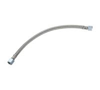 sourcing map Tube d'échappement pour compresseur d'air, filetage de 1,4 cm, diamètre de filetage de 35,6 cm, tuyau de compresseur en acier inoxydable, accessoires de rechange (bouche évasée)