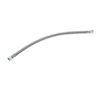 sourcing map Tube d'échappement pour compresseur d'air, filetage de 1,5 cm, diamètre de filetage de 50,8 cm de long, tuyau en acier inoxydable, accessoires de rechange (bouche évasée)