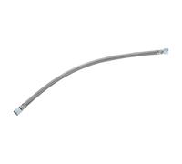 sourcing map Tube d'échappement pour compresseur d'air, filetage de 1,5 cm, diamètre de filetage de 78,7 cm de long, tuyau en acier inoxydable, accessoires de rechange (bouche évasée)