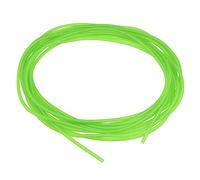sourcing map Tube en latex 1,5 mm ID 3,2 mm OD 5 m Vert fluo