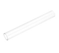 sourcing map Tube en plastique rigide rond transparent de 28 mm de diamètre intérieur x 32 mm de diamètre extérieur x 250 mm de long