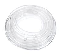 sourcing map Tube en PVC, 5,5 mm de diamètre intérieur x 7,5 mm de diamètre extérieur - Tuyau d'eau en vinyle transparent léger et flexible pour aquaponie, tuyau d'air, irrigation
