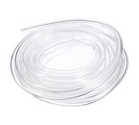 sourcing map Tube en PVC transparent de 6 mm de diamètre intérieur x 9 mm de diamètre extérieur - 4 m de long - Tuyau d'eau en plastique léger et flexible pour aquaponie, tuyau d'air, irrigation