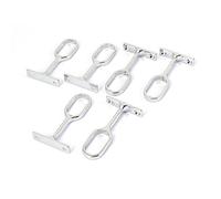sourcing map Tube ovale La tige porte-vêtements penderie Bride Support