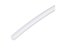 sourcing map Tube PTFE Tuyau Haute Température Tube Tuyau Isolant Multifonctionnel 9mm ID x 11mm OD x 4.92Pieds Transparent