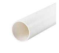 sourcing map Tube PVC Rigide Blanc 45.2mm ID 50mm OD 50cm Tuyau PVC Pipe Résistant aux Chocs pour Conduites d'Eau, Artisanat, Décoration et Gaines de Câbles