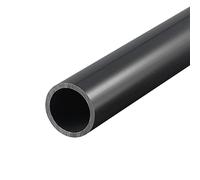 sourcing map Tube PVC Rigide Noir 21mm ID 25mm OD 50cm Tuyau PVC Pipe Résistant aux Chocs pour Conduites d'Eau, Artisanat, Décoration et Gaines de Câbles