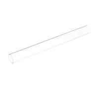 sourcing map Tube rigide transparent de 28 mm de diamètre intérieur x 30 mm de diamètre extérieur x 305 mm de long Tube rond en polycarbonate