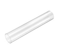 sourcing map Tube rigide transparent de 52 mm de diamètre intérieur x 55 mm de diamètre extérieur x 305 mm de long