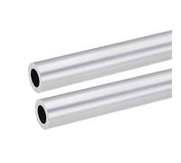 sourcing map Tube rond en aluminium 6063, 21mm OD 13mm ID 30cm de Longueur tube aluminium droit sans soudure 2 Pcs