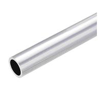sourcing map Tube rond en aluminium 6063, 27mm OD 21mm ID 30cm de Longueur tube aluminium droit sans soudure