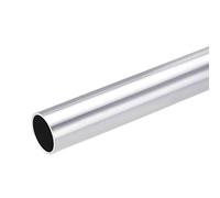 sourcing map Tube rond en aluminium 6063, 28mm OD 25mm ID 30cm de Longueur tube aluminium droit sans soudure