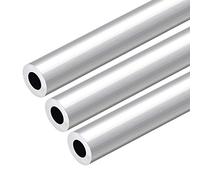 sourcing map Tube rond en aluminium 6063, 30cm de Longueur 19mm OD 11mm ID Tube aluminium droit sans soudure 3 Pcs