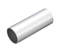 sourcing map Tube Rond en Aluminium 6063, 38mm OD 35mm ID 10cm de Longueur Tuyau Tube pour Industrie DIY Projets