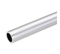 sourcing map Tube rond en aluminium 6063, diamètre extérieur 26 mm, diamètre intérieur 20 mm, longueur 300 mm, tube droit sans couture