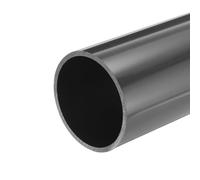 sourcing map Tube rond en PVC rigide de 3 pouces pour tuyauterie en matériel de tuyauterie 67,8 mm ID 75 mm OD 20 cm/8" de longueur gris foncé haute résistance pour tuyau d’eau