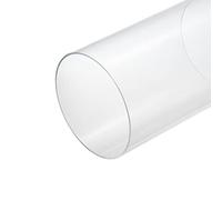 sourcing map Tube rond rigide en acrylique transparent 175 mm x 180 mm x 25,4 cm pour lampes et lanternes, système de refroidissement à eau