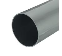 sourcing map Tube rond rigide en PVC de 152 mm x 160 mm x 35 cm de long, gris clair résistant aux impacts pour tuyau d'eau, manchon de câble