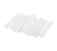 sourcing map Tubes à centrifuger Plastiques 20ml avec Capuchon à Pression Microtube à centrifuger gradué Fond rond Conteneur pour Billes Levure Échantillon Labo 10Pcs Transparent