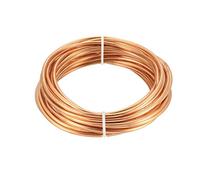sourcing map Tubes de réfrigération 3mm 1/8" OD x 2mm 5/64" ID x 16ft Tubes en cuivre à serpentin souple